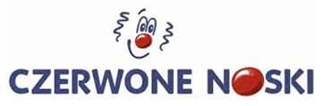 Logo z napisem "Czerwone noski"
