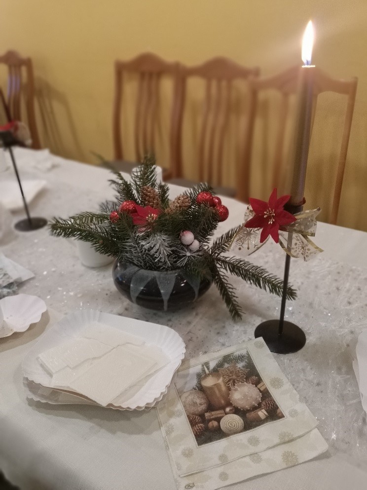 Stół wigilijny